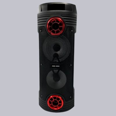 Portable Extra Sound Bluetooth Party Speaker with Microphone Model ZQS6202