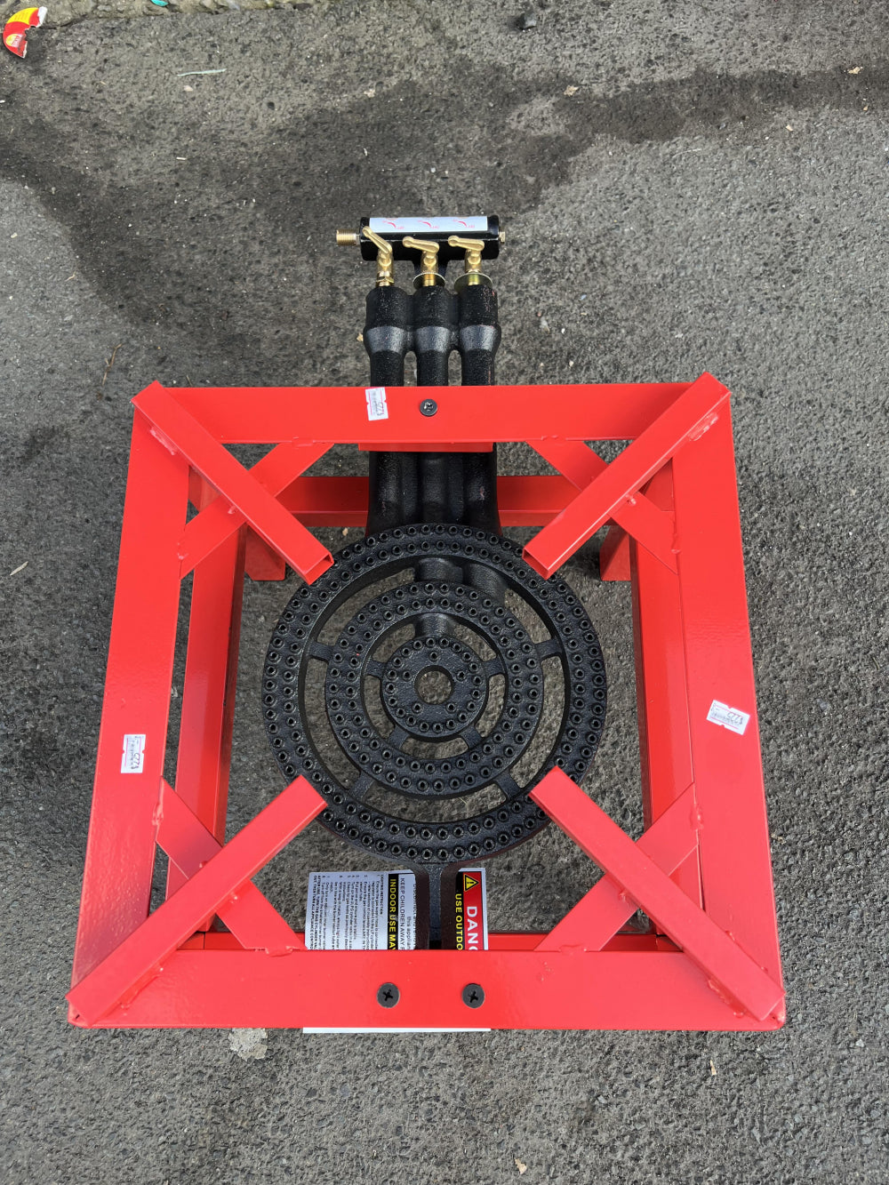 Burner 3 Rings NZ Certified-Hose Not Included
