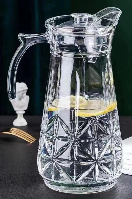 Glass Jug With Lid - 1.7 litre